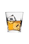 Pasabahce Carre Series Whiskey Glass, Set Of 6