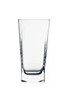 Pasabahce Carre Series Highball Glass, Set Of 6