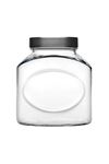 Pasabahce ''Elips'' Jar With Metal Lid 1500cc