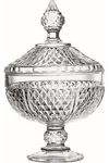 Pasabahce Diamond Sugar Bowl With Lid