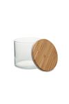 Pasabahce ''Bamboo'' Glass Jar With Wooden Lid 700cc