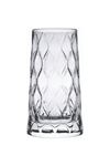 Pasabahce Leafy Series Highball Glass, Set Of 4