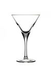 Pasabahce V Line Martini Glasses, Set Of 6