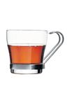 Pasabahce Chroma Cup With Metal Handle, Set Of 6