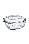 Borcam Sqaure Casserole with Lid, 1870cc