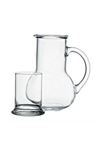 Pasabahce Oasis Nightstand Jug with Water Glass, 1000cc