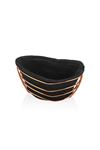 Oval Bread Basket Copper Steel With Removable Liner