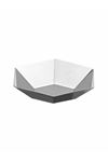 Hexagon Bread Basket Steel, 15x15cm