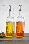 Pasabahce Homemade Oil Vinegar Bottle, Set Of 2, 1000cc