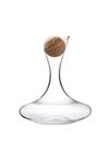 Nude Glass Oxygen Wine Decanter with Cork Stopper