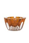 Coral Color Glass Ashtray