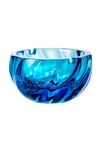 Turquoise Glass Ashtray 10,5cm