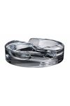 Nude Glass Clear Cigar Ashtray, 15cm