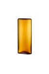 Nude Glass Amber Tall Vase 33cm