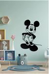 Metal Mickey Mouse Ev Ofis Otel Duvar Süsü 50x50cm