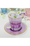 Pasabahce Casablanca Espresso Cup & Saucer, Set Of 6