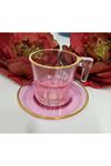 Pasabahce Casablanca Espresso Cup & Saucer, Set Of 6