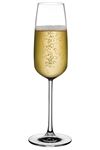 Nude Glass Mirage Champagne Glass, Set of 6, 245cc 